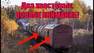 Почему ДВА ПОСЛЕДНИХ ВАГОНА в поезде должны быть тормозными! Вагонник. ЖЕЛЕЗНАЯ ДОРОГА.