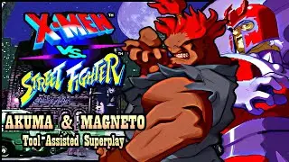 【TAS】X-MEN VS STREET FIGHTER - BOSS TEAM (AKUMA & MAGNETO)