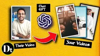 Chat GPT Video Creation | How to turn already existing YouTube Videos into your own Content