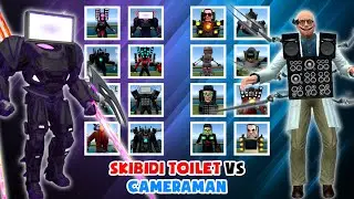 TOURNAMENT SKIBIDI TOILET VS CAMERAMAN & SPEAKERMAN TITANS. EPIC BATTLES IN GARRY`S MOD