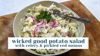 Wicked Good Potato Salad - Gluten Free & Vegetarian