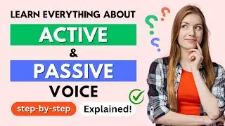 The PASSIVE VOICE | Everything you need before an EXAM - Step-by-step