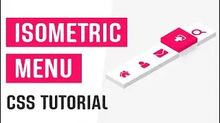 CSS Isometric Menu | CSS Isometric Design | CSS Interactive Menu | CSS Tutorials