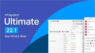 See Whats New in Infragistics Ultimate 22.1 Webinar
