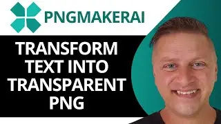 How to Transform Text into Transparent PNG in PNGMaker.IO | PNGMaker.IO Tutorial 2024