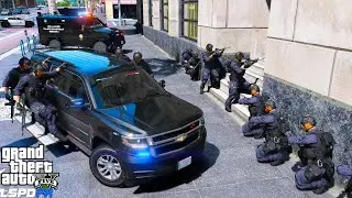 SWAT Team High Risk Bank Robbery In GTA 5