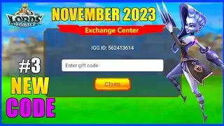 Lords mobile New Redeem Code|New Redemption Code November 2023