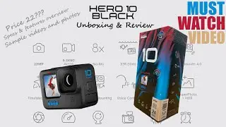 GoPro Hero 10 Black india Unboxing | GoPro unboxing and review 2024 hindi #gopro #travel #trending