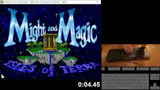 Might and Magic 3 Isles of Terra Speedrun in 3:58.85 (WR)