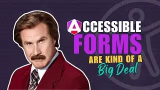 Got an Angular form? Cool, how about Accessibility?