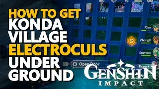 Konda Village Electroculus Genshin Impact (Underground)