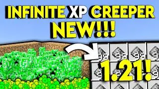 BEST INFINITE CREEPER XP FARM 1.21 Minecraft Bedrock MCPE/Xbox/PS4/Nintendo Switch/Windows10