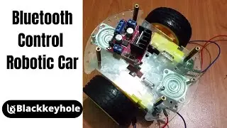 Bluetooth Control Robotic Car|Arduino|L298n module