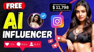 📲 Create Realistic Indian AI Influencer 100% Free | Ai Instagram Model 2024 ✅ (Earn in Lakhs)