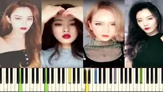 Karma Is A Bitch Challenge Song - Chinese Meme IMPOSSIBLE REMIX - Piano Cover