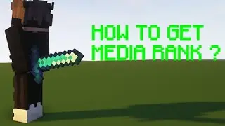 HOW TO GET MEDIA RANK IN MINECRAFT SERVER ||