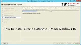 How To Install Oracle Database 19c on Windows 10,Install Oracle Database 19c on Windows, Oracle Data