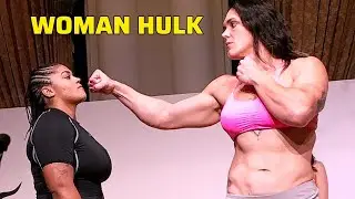 UNDEFEATED WOMAN HULK ☠️ BEST FACE OFF / BRUTAL STAREDOWN - KILLS WITH A LOOK