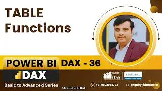 DAX-36 | Table Functions in DAX | English