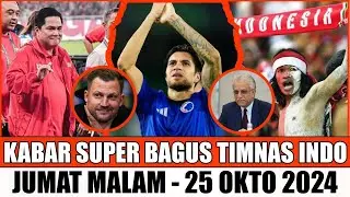 MANTAB! KEPUTUSAN SUPER BRILIAN PSSI! 6 BERITA TIMNAS HARI INI🥉25/10/2024👉🏿Kabar Timnas Indo