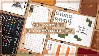 50+ Creative Ways to Fill Up an Empty Notebook! 📚