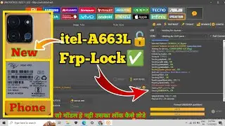 itel A05s [A663L] frp Unlock tool || itel a60 lock kaise tode ||  itel a663l frp Remove unlock tool