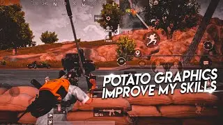 POTATO GRAPHIC IMPROVE MY SKILLS🔥| Pubg Mobile Montage | Ft.Realme Narzo 10