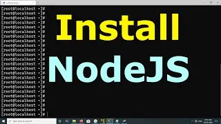 How To Install Latest Nodejs on CentOS 8 RHEL 8