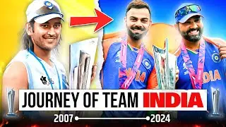 Team India's Journey : 2007 to 2024 | T20 World Cup Champions