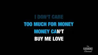 Can't Buy Me Love: The Beatles | Karaoke with lyrics (no lead vocal)