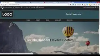 Flexible headers and footers with the Beaver Builder theme.