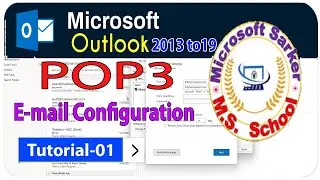 How To Setup Outlook Email Account. Microsoft Outlook 2013/2016.