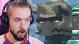 Jacksepticeye Reacts To First Time Seeing The Ravager In Minecraft