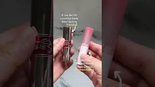 Dupes? YSL Candy Glaze vs Romand Glasting Melting Balm