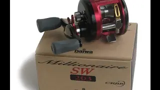 Daiwa Millionaire SW 203L заключение и как устронить люфт кнопки.