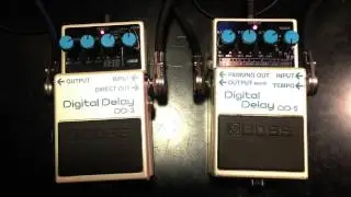 Boss DD-3 vs DD-5