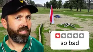 I played the WORST rated golf course! (How bad?)