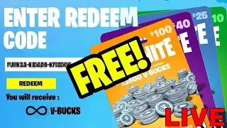 🔴 Giving 13,500 Vbucks to Every Viewer LIVE! (Fortnite Free Vbucks) | Chapter 5 Season 4 | #shorts