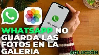 Porque No se Guardan las FOTOS de WhatsApp en la GALERIA del iPhone ( Solución )✅