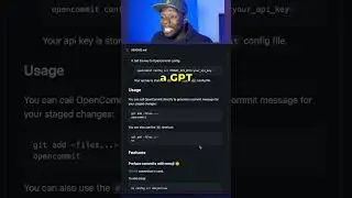 How to use chatGPT to write git commit messages