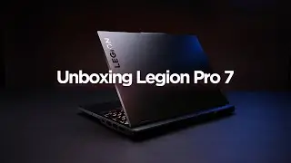 Unboxing the new Lenovo Legion Pro 7 16