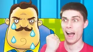 ДЕКАРТ ПРОТИВ СОСЕДА! ФИНАЛ! - Hello Neighbor Beta 3 [Привет Сосед Бета 3] - Концовка