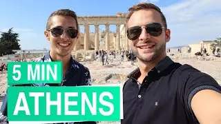 Athens in 5 minutes 🐱🇬🇷 From the Acropolis in Athens to the island Aegina