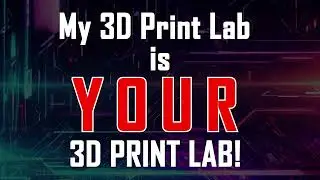 My 3D Print Lab: Welcome to the Channel!