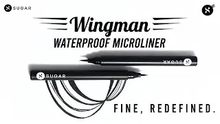 Introducing Wingman Waterproof Microliner | Fine, Redefined | SUGAR Cosmetics