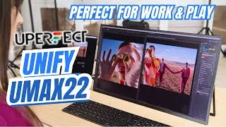 Unify UMax22 - Portable 22 Inch 1440P Monitor | Perfect for Work & Play