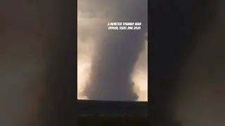 Monster tornado, Dryden, Texas June 2nd 2023 #tornado #stormchasing #storm #stormchase