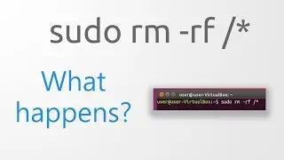 sudo rm -rf /* - What Happens? | 50 Sub Special