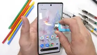 Google Pixel 6 Pro VS Fire And  Knife display durability #pixel 6pro