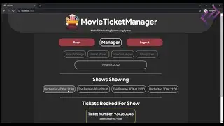 Online Movie Ticket Booking System in Python with Source Code - CodeAstro